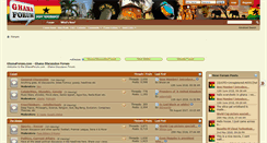 Desktop Screenshot of ghanaforum.com